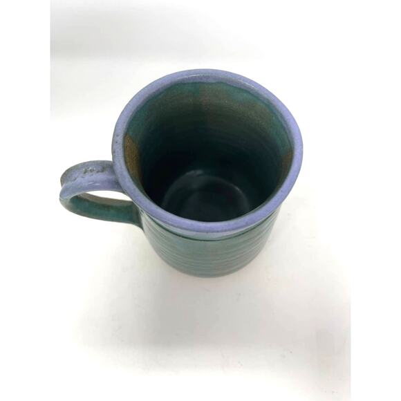 Brent MARTZEN Minimalist Handmade Art Pottery Mug Hand Thrown Coffee Tea ~Signed - Picture 5 of 8